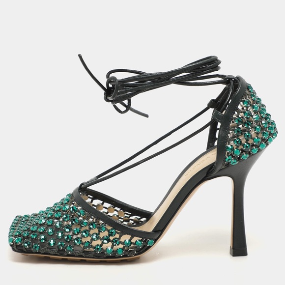 Bottega Veneta Ankle Wrap Sandals - Picture 5 of 8